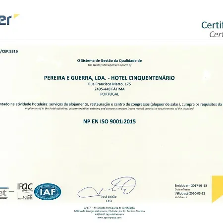 Cinquentenario & Conference Center Fátima