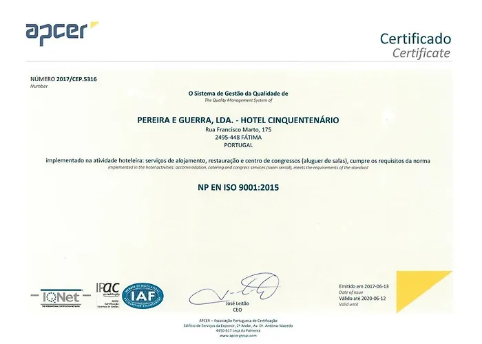 Cinquentenario & Conference Center Fatima